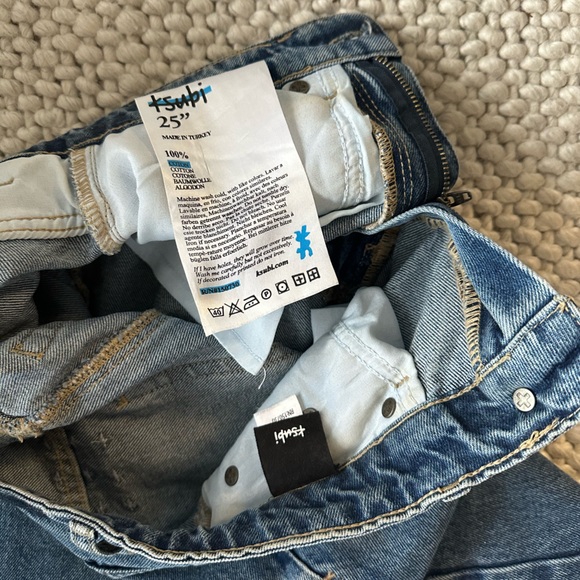 Ksubi Denim Midi Skirt - Women’s Size 25 - Picture 6 of 6